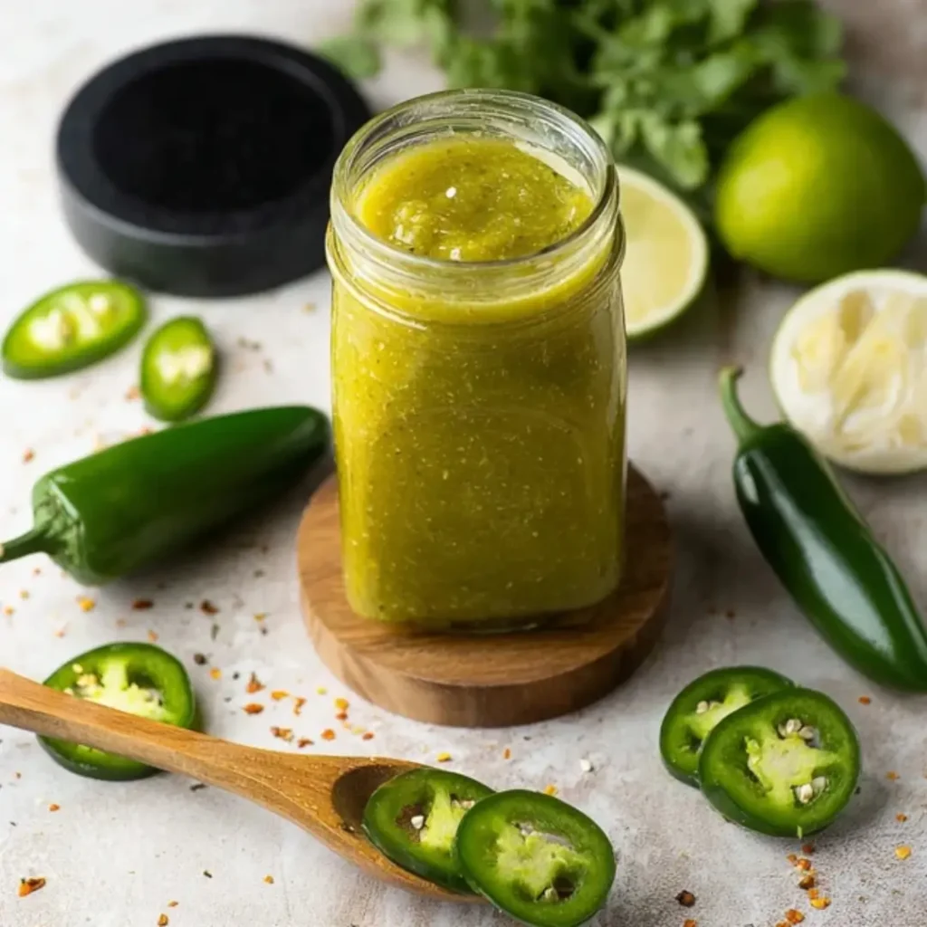 Jalapeño Hot Sauce Recipe Featured Image