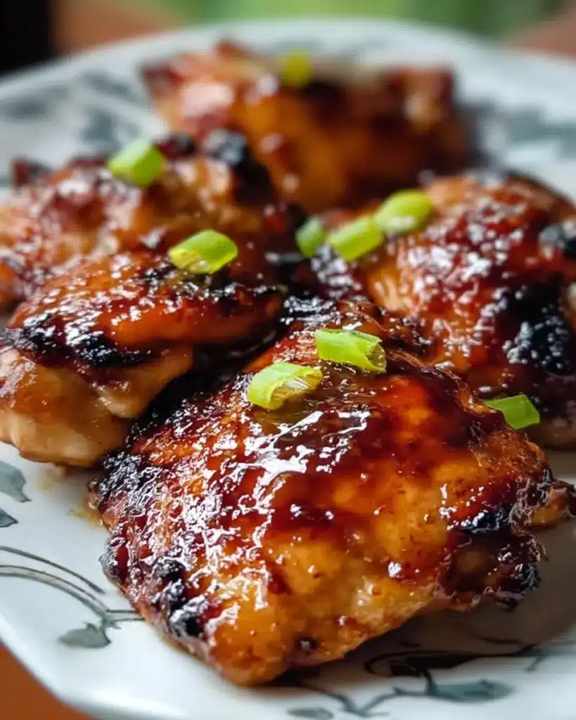 Hawaiian Style Teriyaki Chicken served with rice and vegetables