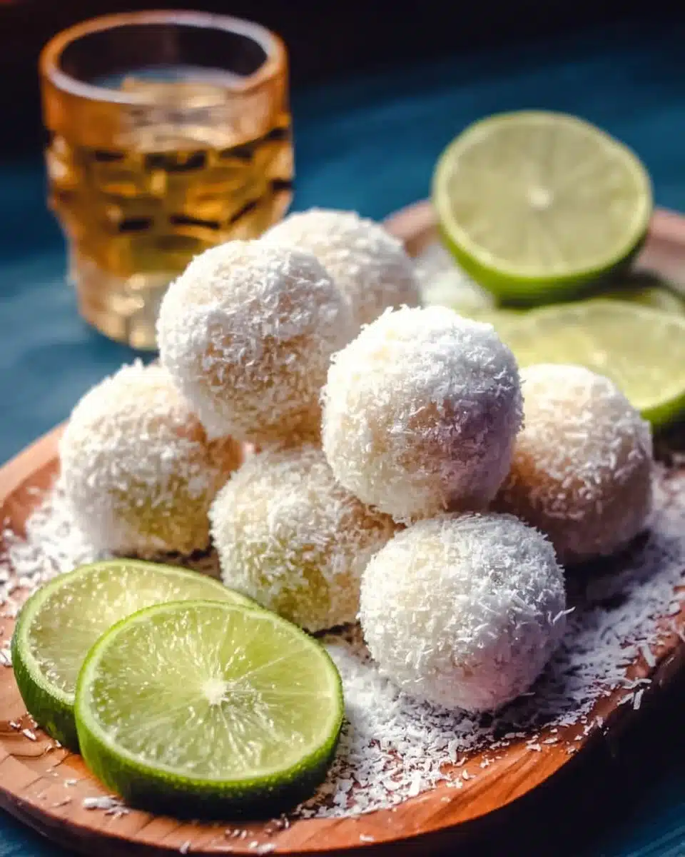 Delicious Margarita Balls for a refreshing and fun party treat