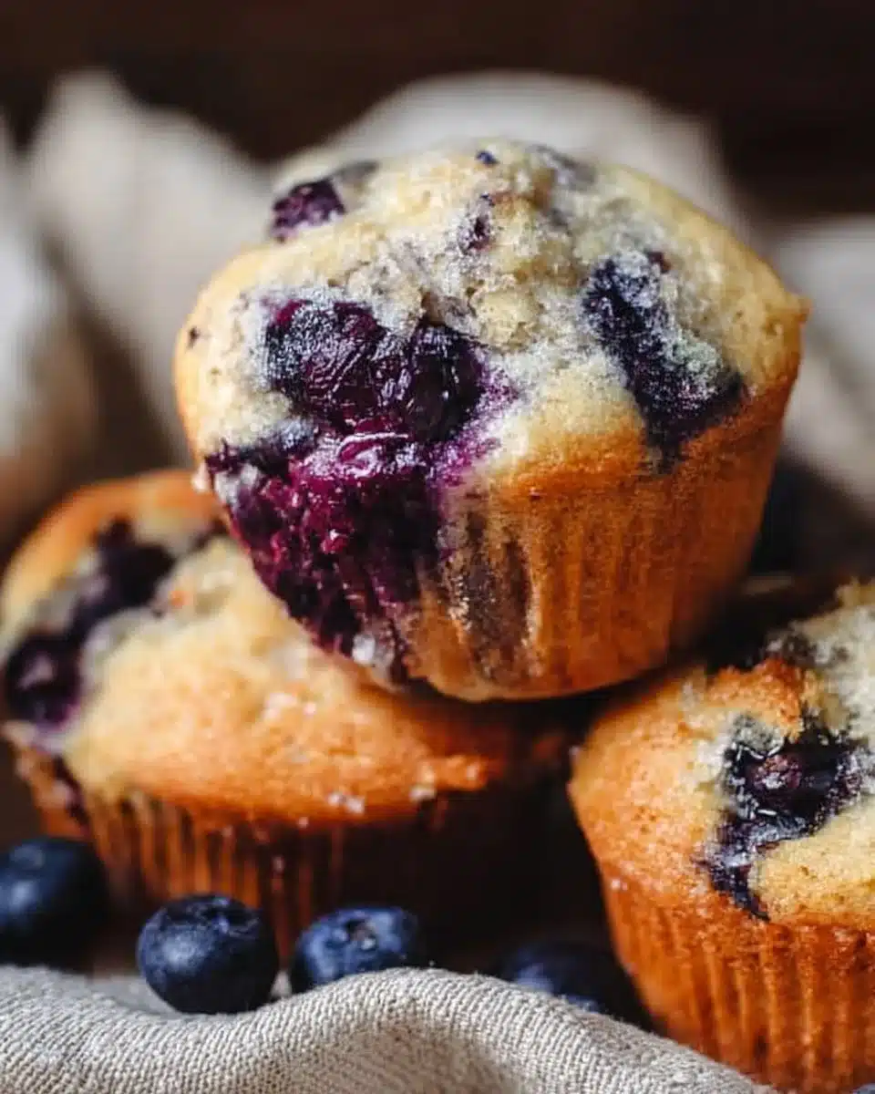 Homemade Blueberry Muffins