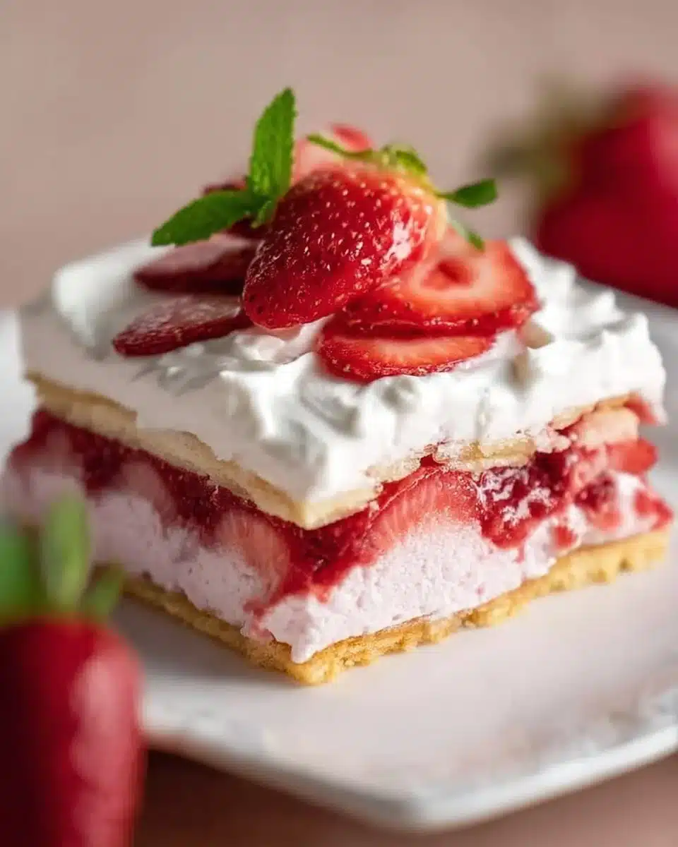 Strawberry Lasagna